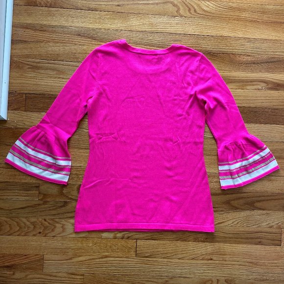 Lilly Pulitzer Pink Callee Sweater Size Small - Picture 7 of 9